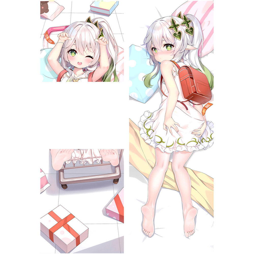 Genshin Impact Anime Nahida Dakimakura Ôm Thân Gối Nhà Chăn Ga Gối Đệm Dài Gối