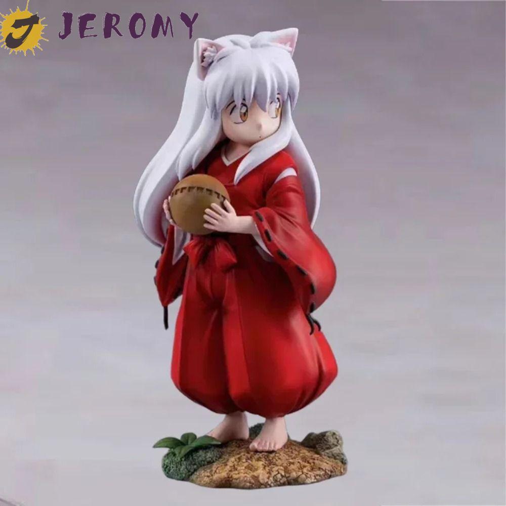 JEROMY Tuổi Thơ Inuyasha Hình, Phiên Bản Q Tượng Bé Trai Anime Inuyasha PVC Hình, Người Hâm Mộ Cô Gá