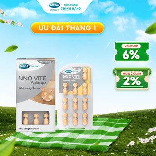  Serum dưỡng trắng da mờ đốm nâu đều màu da - NNO VITE Mega We Care  30 viên  