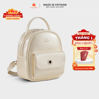  Balo Yuumy  Thời trang nữ mini phong cách dễ thương - Balo da Glossy YBA110  