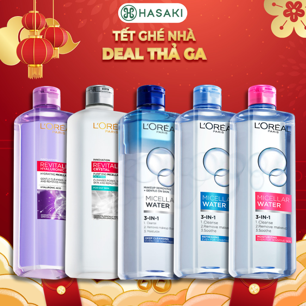 Những mẫu nước tẩy trang L'Oreal đáng cân nhắc cho làn da bạn