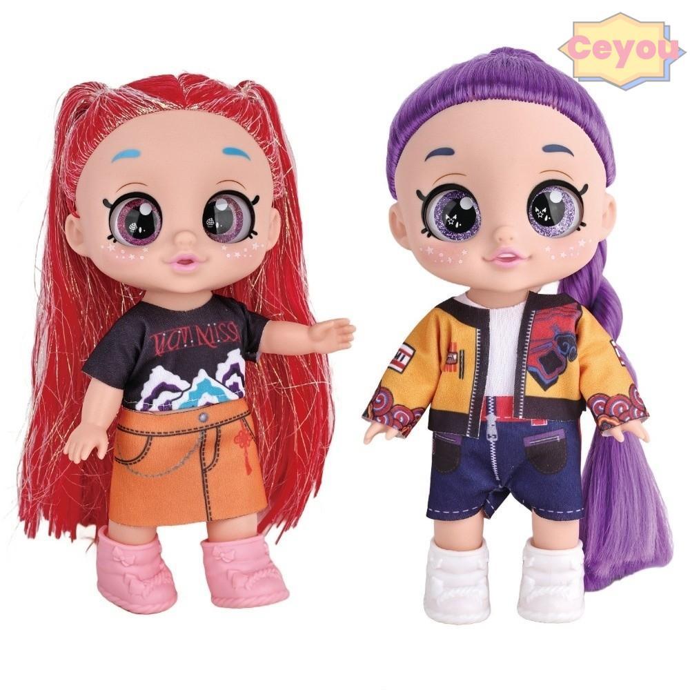 Búp bê K-POP CEYOU, ‌Jointed 5D Eyes 10 Inch Demon Hunters Girl Doll, Humanoid HUNTR / X Musical Mir