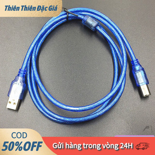 【24H】Cáp USB Cho Máy In Và Máy Scan, Có Cục Chống Nhiễu, Chiều Dài 1.5m 3m, Truyền Dữ Liệu Tốc Độ Cao, Tương Thích Rộng,