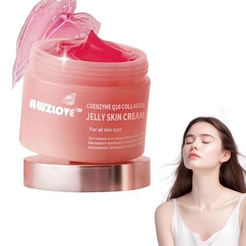 Awzlove Cenzyme Q10 Collagen Jelly Skin Cream, Collagen Jelly Skin Cream, Collagen Jelly Cream, Niac