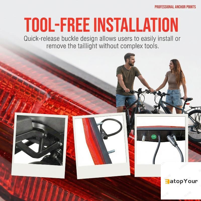EatopYour Ouxi V20 Đèn LED Fatbike - An toàn cho đường núi ban đêm
