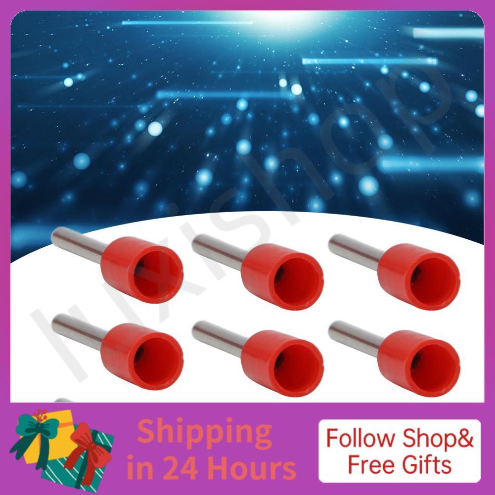 Iuxishop 1000 CÁI Thiết bị đầu cuối Ferrules cách điện Pin Đầu nối uốn bằng đồng cho dây điện 0,5mm²