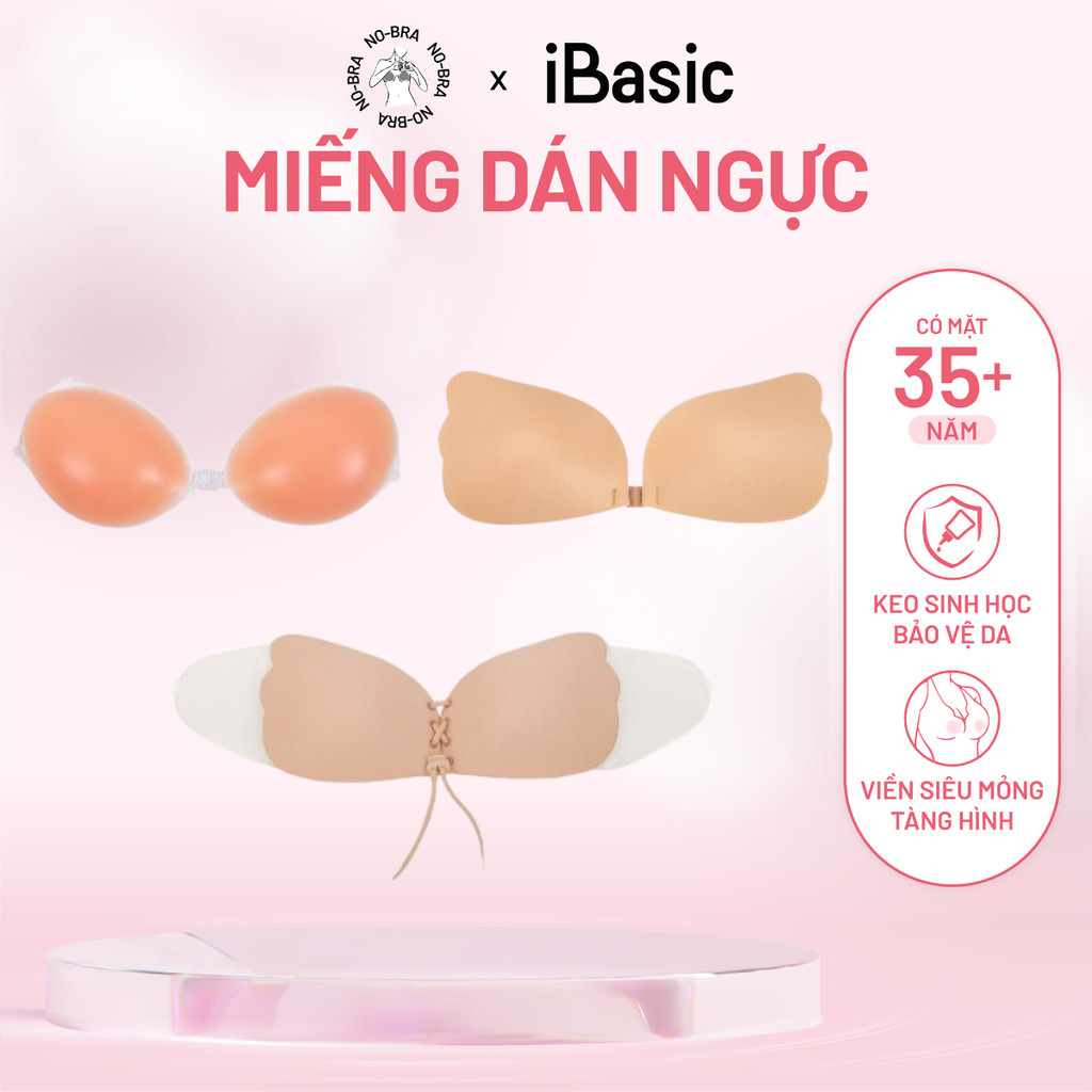 [QUÀ TẶNG KHÔNG BÁN] Áo ngực dán silicone iBasic