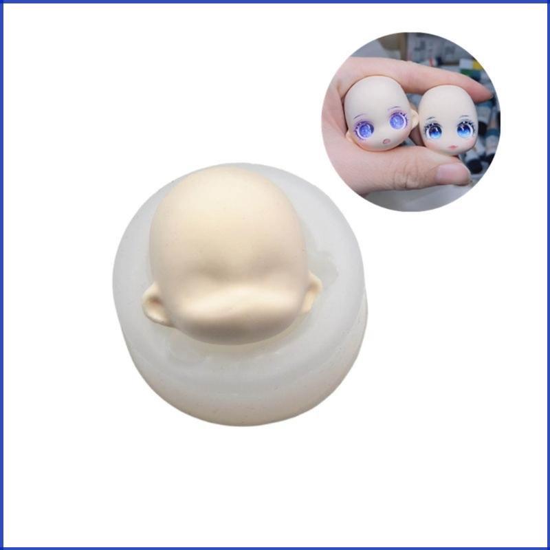 Baby Face Clay Mould Face Mould Epoxy Resin Mould for Cake Decorations
