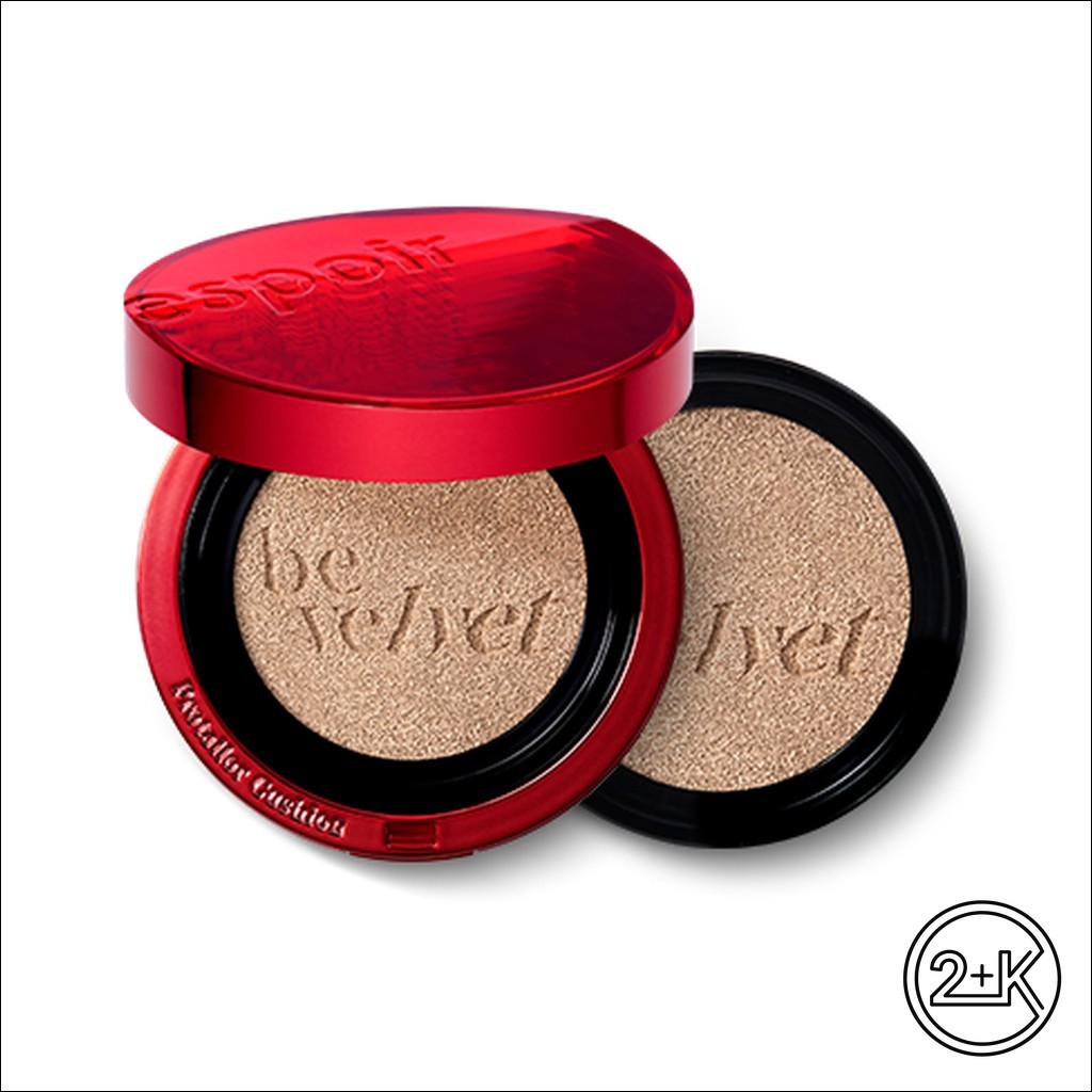 [Espoir] Protailor Be Velvet Cover Cushion -No.23 Beige / Korean Cushion Foundation / Velvet Finish 