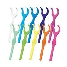 【Lion】DENT.EX Ultra Floss (for In-Office Instruction) 1 box contains 40 pieces, includes 40 instruct