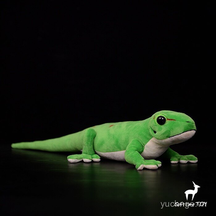 Mua sắm tự phục vụ Không có dịch vụ khách hàng Mô phỏng dễ thương Madao Day Travel Gecko Plush Toy D