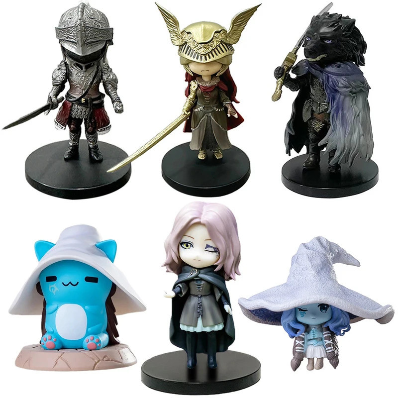 Elden Ring Chơi Game Anime Hình Malenia Kawaii Ranni Cat Nửa Eo Phiên Bản Q Hành Động Hình Đồ Chơi M