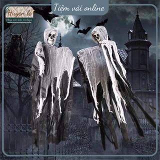 Vải xô màn trắng trang trí Halloween