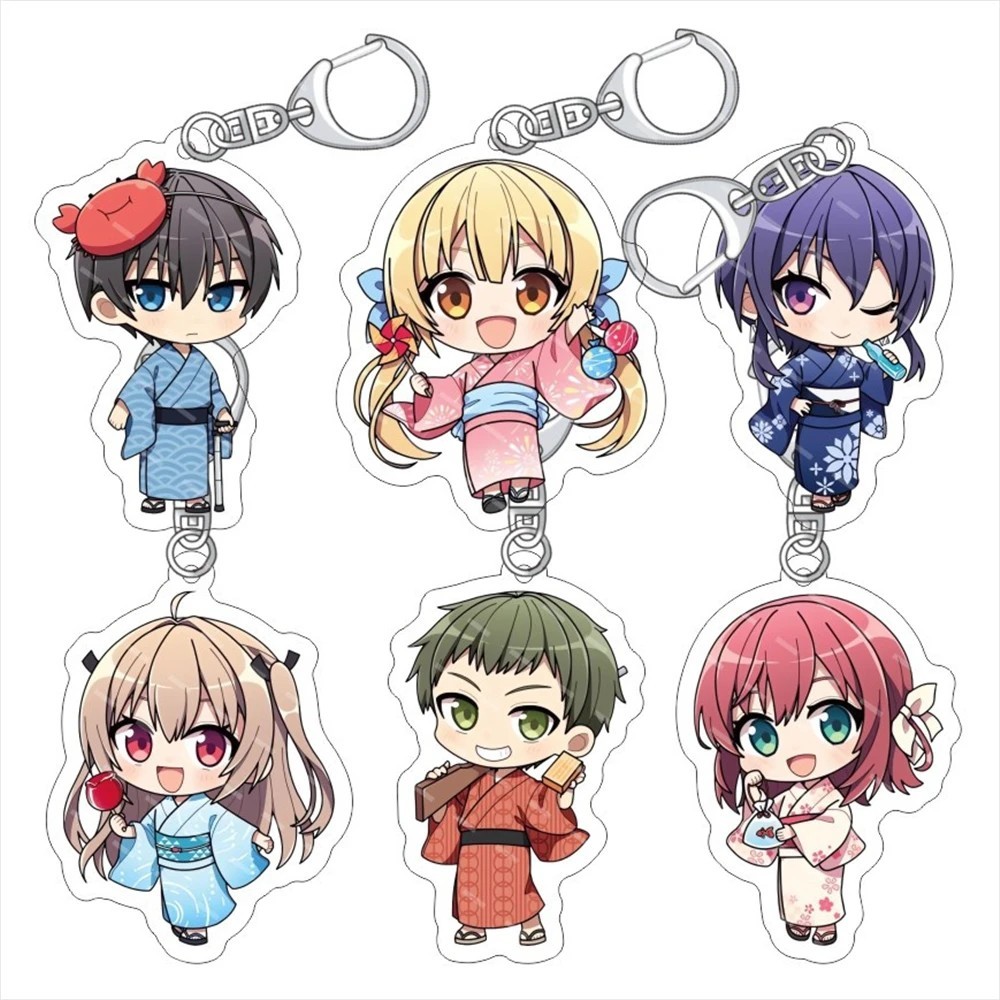 Móc khóa Anime ATRI My Dear Moments nhân vật Atri Ikaruga Natsuki Kamishiro Minamo Acrylic Chibi Yuk