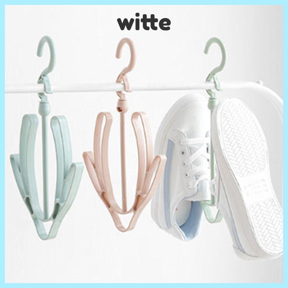 WITTE Sấy Móc Treo Nhựa Xoay Được 2 Móc