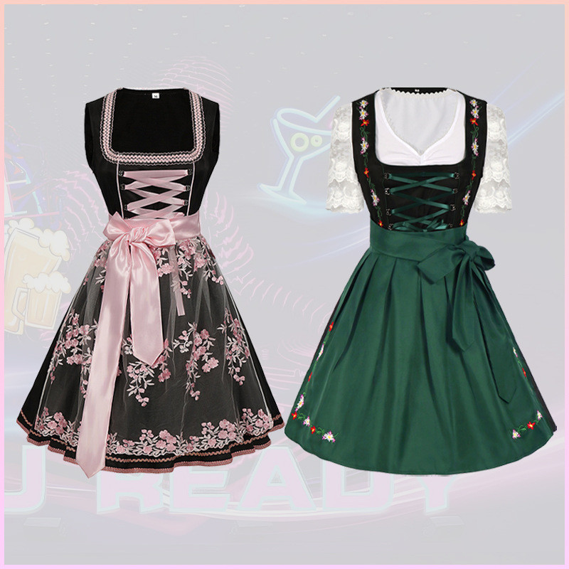Đức Lễ Hội Bia Trang Phục Lễ Hội Bia Bavaria Đầm Halloween Trang Phục Quốc Gia NS