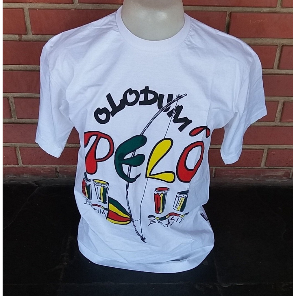 Áo thun 100% Cotton Olodum Michael Jackson Brasil