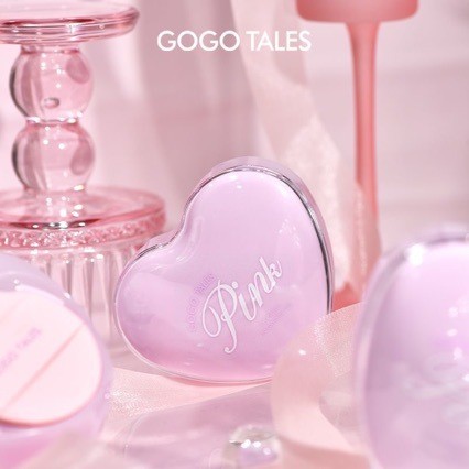 GOGO TALES GOGO TALES Cushion Cream Love Type Liquid Foundation Matte Facial Cover Dầu Khô Da Giữ