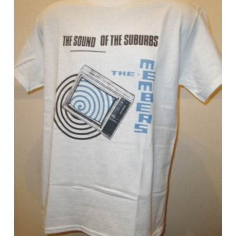 100% Cotton The Members Áo thun Music Punk 70s Suburb Voice Top Hàng có sẵn