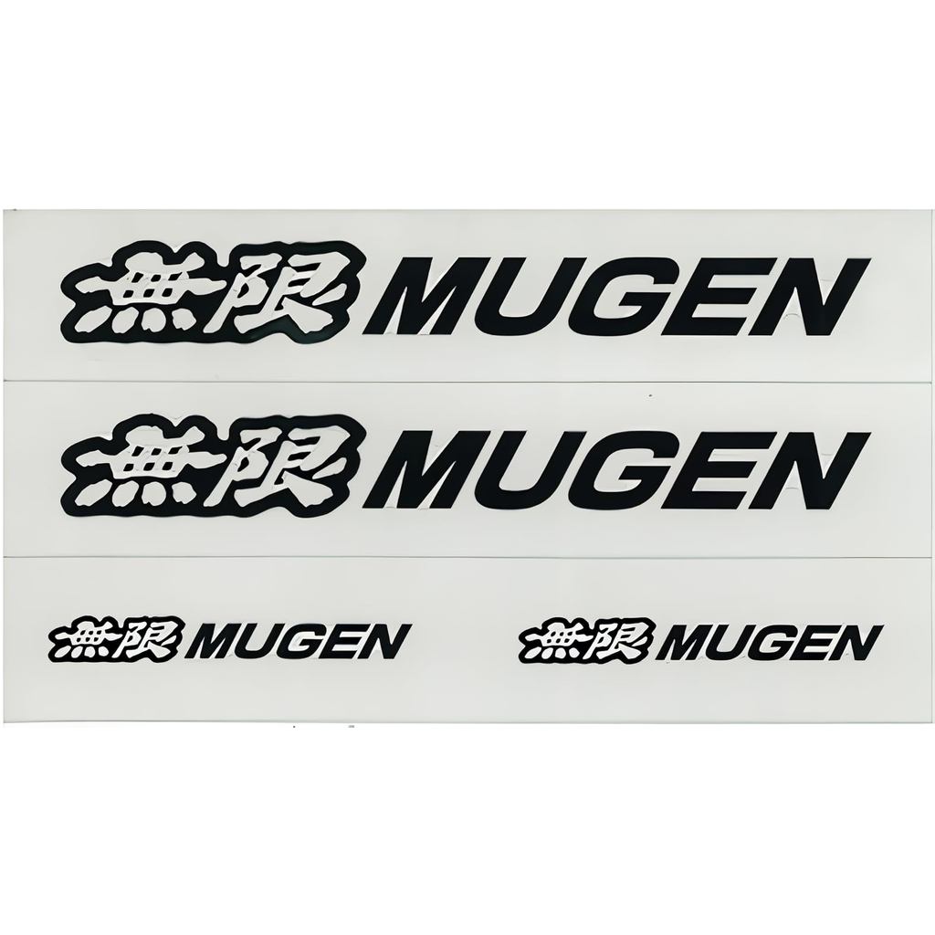 MUGEN Sticker A Black [Size: S] 90000-YZ5-310A-K2