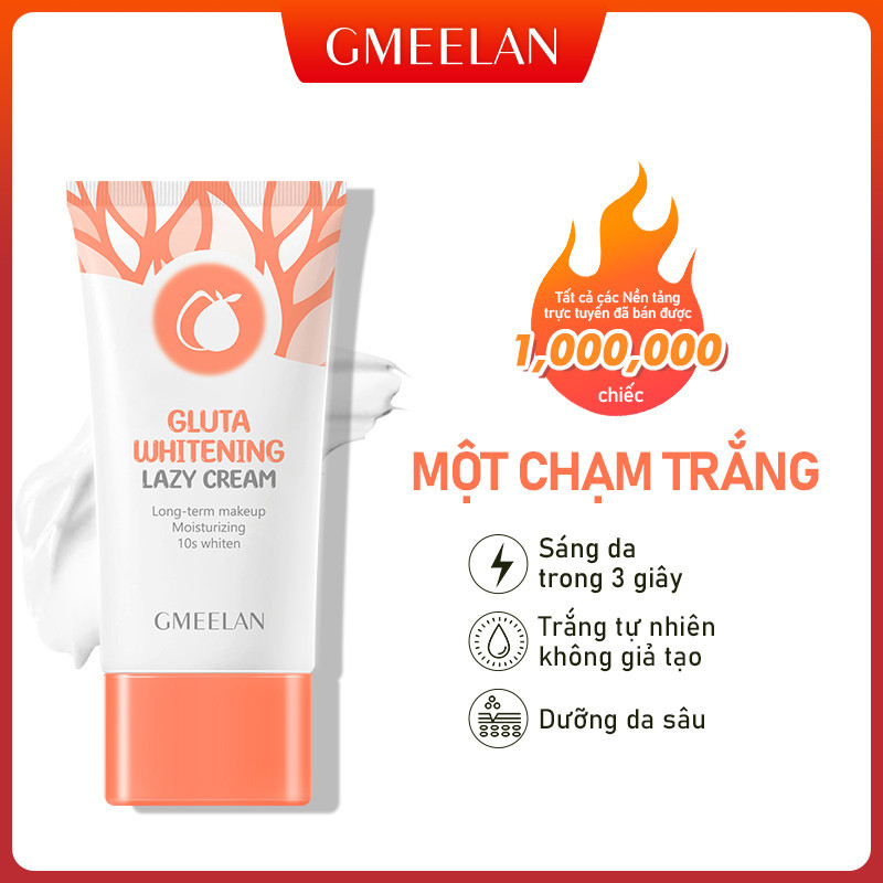 30g SPA20 Kem Làm Sáng Da GMEELAN GLUTA TRẮNG Lười KEM Làm Trắng Da Kem Da Da Cân Bằng Màu Da
