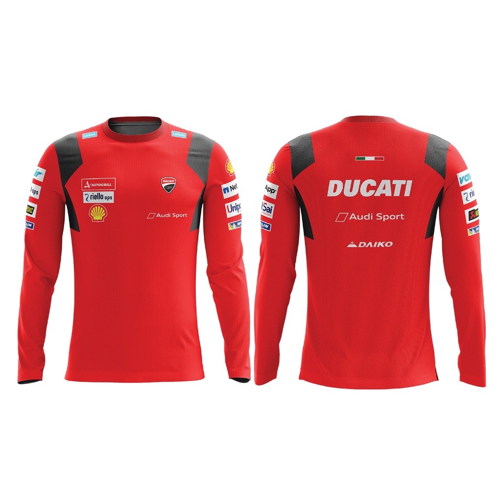 Áo thun Ducati Lenovo Team Moto Gp Sport Racing Jersey