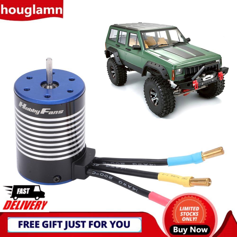 Houglamn RC Động Cơ Điện Tiếng Ồn Thấp Tốc Độ Cao 3500KV Không Chổi Than Cân Bằng Chính Xác Cánh Quạ