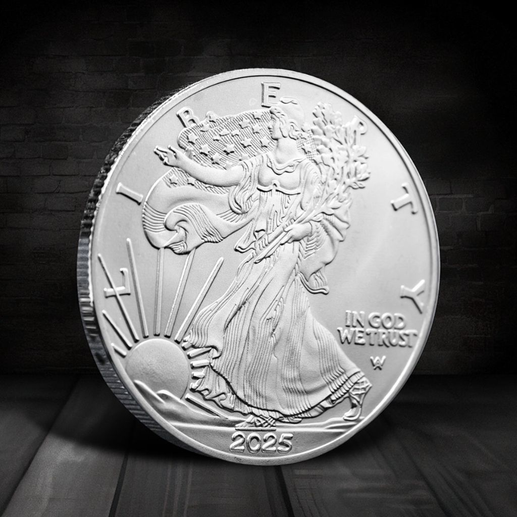 Spread Winged Eagle 2025 American Eagle Walking Tượng Liberty Coin Ounce Craft Gift Collection 12.26