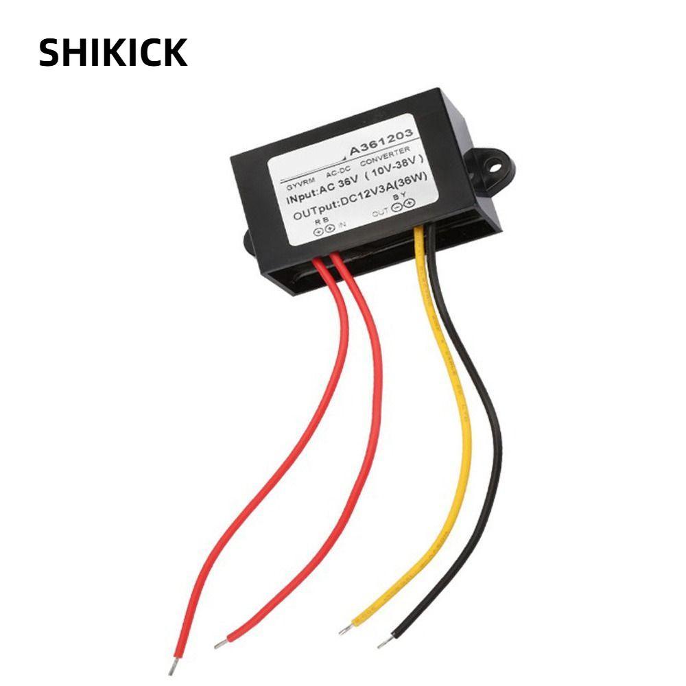 Mô-đun cấp nguồn SHIKICK, Bộ chuyển đổi nguồn AC DC đầu ra 36W 3A, Đầu ra ổn định AC36V sang DC12V B