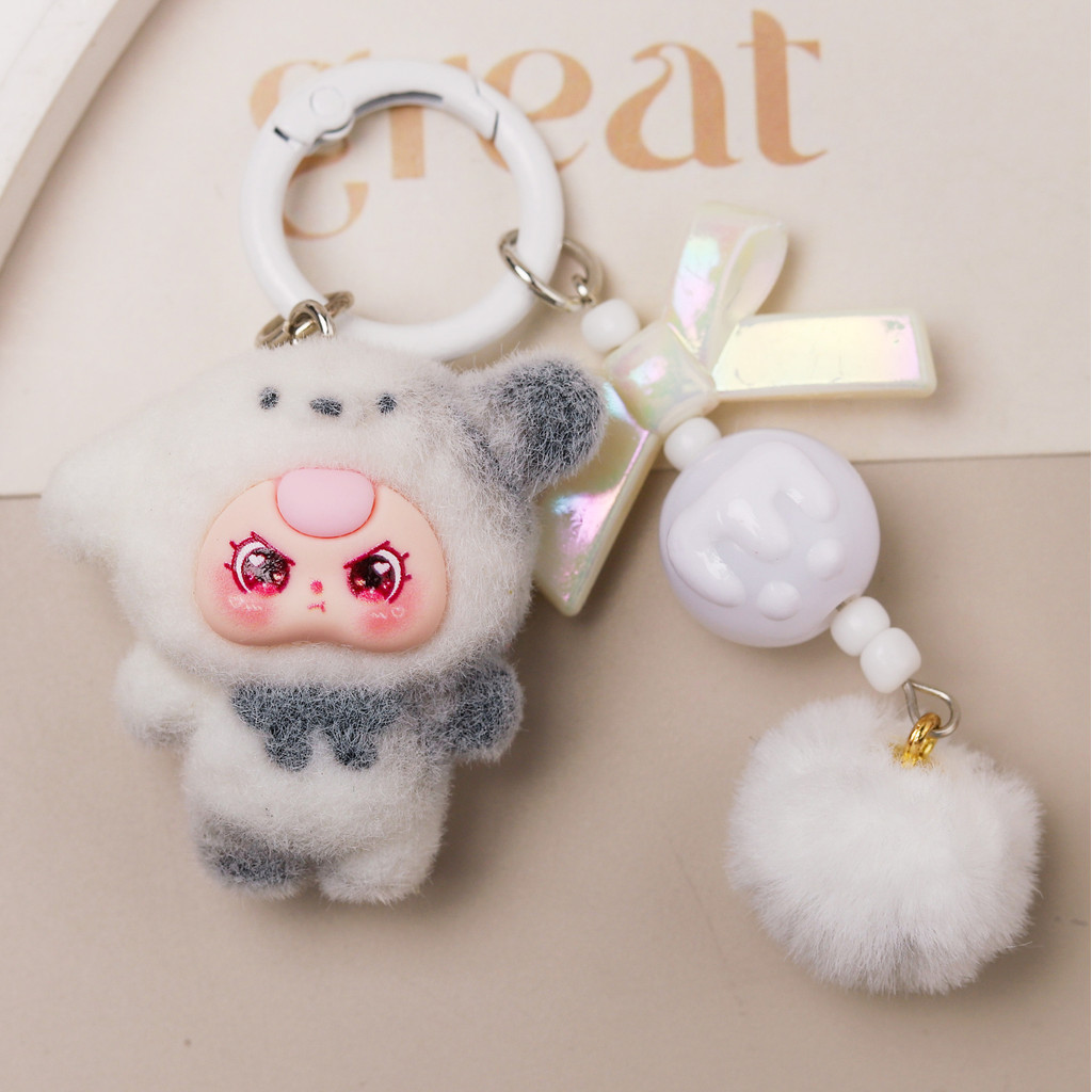 Phim Hoạt Hình Đổ Xô Cho Móc Khóa Hạt Dễ Thương Túi Đựng Điện Thoại Trang Trí Mặt Dây Chuyền Nhỏ