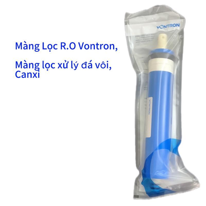 Màng Lọc R.O Vontron, lõi lọc xử lý đá vôi Canxi  thay thế cho nhiều máy lọc RO tặng van flow nước t