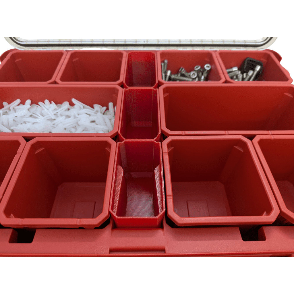 Bộ 3 khay giữa cho thùng Milwaukee packout 8430 (thùng cao)