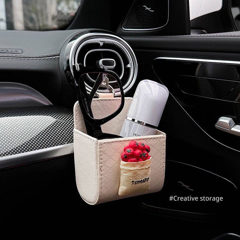 Car-Used Storage Box Hanging Car Interior Air Outlet Storage Box Multifunctional Storage Decoration 