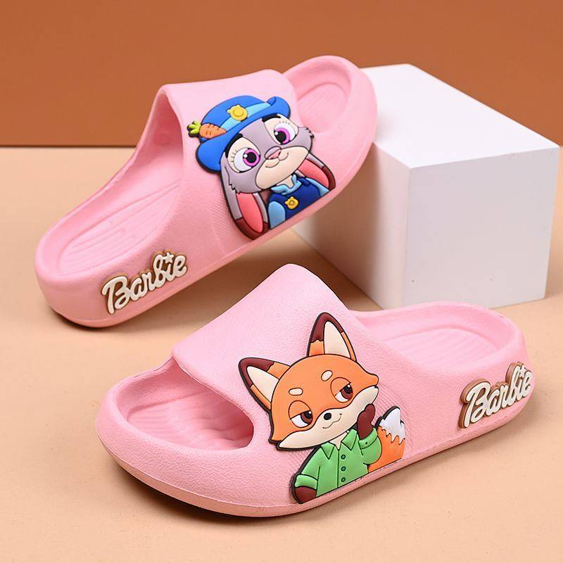 Fox Nick Judy Children's Slippers New Non-Slip Soft Bottom Zootopia Slippers Interior Home Soft Bott