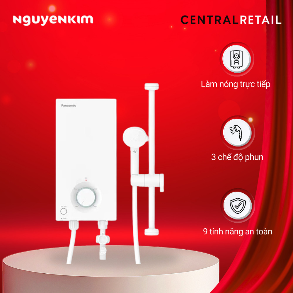 Máy nước nóng trực tiếp Panasonic DH-3VS1VW
