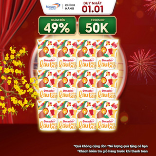   Chọn loại  Combo Mì Omachi lẩu cầm tay hương vị lẩu tomyum hải sản ly x 71gr 