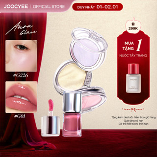   MUA 1 TẶNG 1  Aura Joocyee Phiên Bản Giới Hạn Phấn Má Hồng tự nhiên bắt sáng ánh ngọc trai lấp lánh Phấn Highlight bóng mướt tự nhiên không gây mốc nền bền màu suốt 24H Son bóng Luminiuos căng bóng dưỡng ẩm không gây nặng môi lấp lánh chỉ 1 lần chạm 