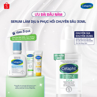  Serum tinh chất phục hồi chuyên sâu Cetaphil Soothing & Comforting Cica Restoring Serum 30ML 