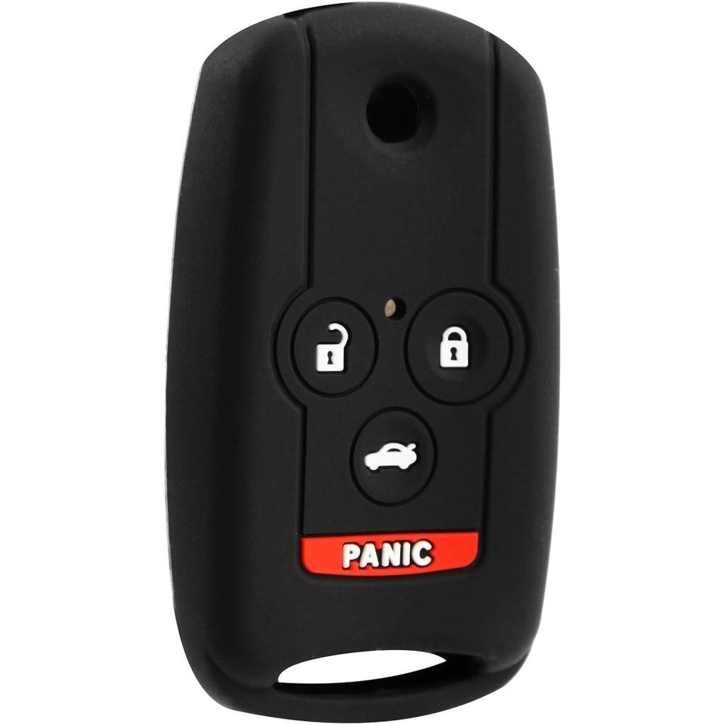 USARemote Keyless Entry Remote Key Fob Cover Silicone Rubber Skin 4 nút Flip Thay thế cho Acura TL T