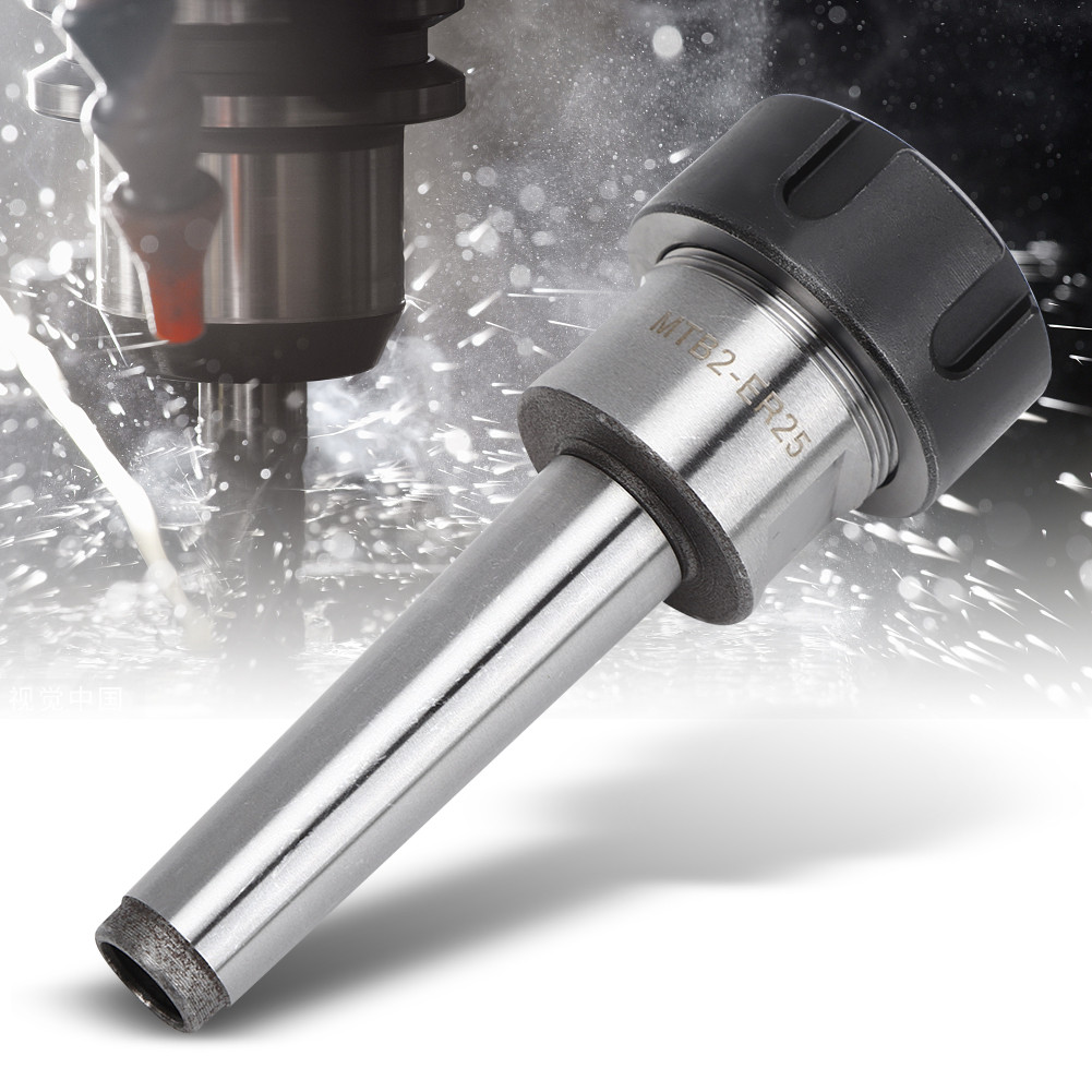 Giá đỡ dụng cụ phay Collet Chuck 40CR MT2 ER25 M10 ER25UM Đai ốc 1-16mm Phạm vi kẹp