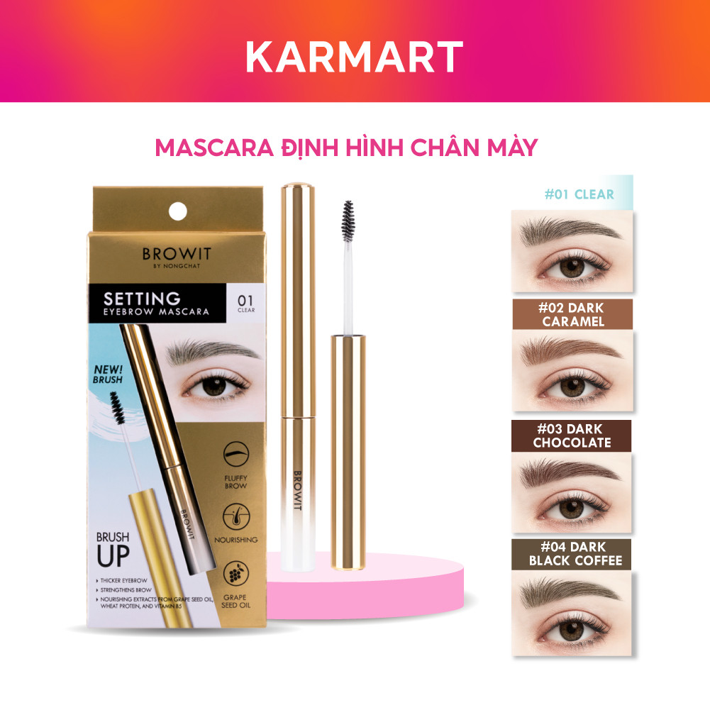 Mascara Định Hình Chân Mày Browit Setting EyeBrow Mascara 2g | BigBuy360 - bigbuy360.vn