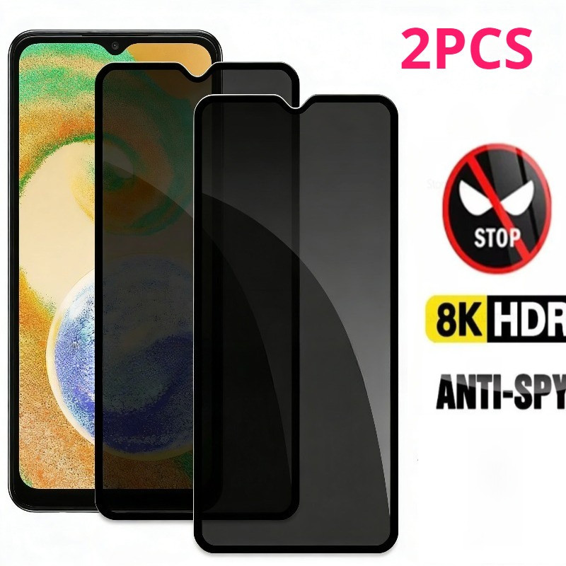 1-2 Chiếc Bảo Vệ Màn Hình Cho Oukitel WP52 WP50 WP39 WP38 Chống Gián Điệp Riêng Tư Đen Cạnh Kính Phi