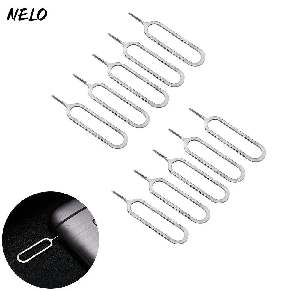 NELO 1 / 10 Chiếc Thẻ Extractor, Phụ Kiện Điện Thoại Đa Năng Khay Sim Ejector, Quà Tặng Kim Loại Dụn