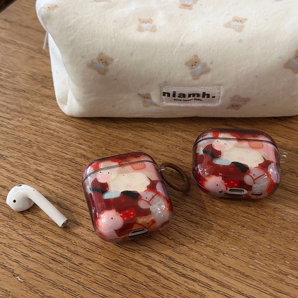Dành Cho Apple AirPods PRO 3 2 1 4 gen Vỏ Bán Trong Suốt Fantasy Pony Trong Apple AirPods Pro Vỏ Tai