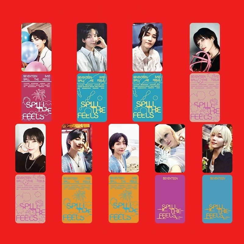 SEVENTEEN Album Mới SPILLE THE FEELS Thẻ Đơn Li Chan JOSHUA Yin Jinghan Thẻ Tự Chế SEVENTEEN Album M