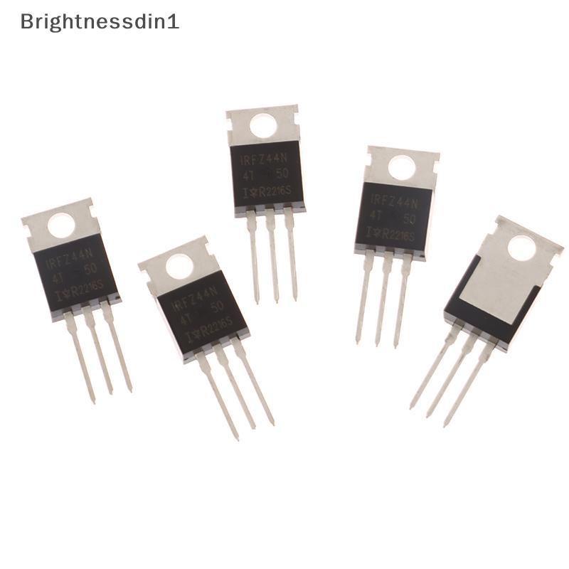 [Brightnessdin] 10 Chiếc IRFZ44N TO220 IRFZ44NPBF TO-220 IRFZ44 Mosfet Transistor Kit Oril 55V 49A M