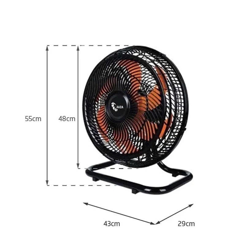 Quạt sàn ASIA VINA 4 tốc độ gió siêu mạnh 90W, 6 cánh quạt mát TURBO PLUS VY636792 / VY636892 / VY636092 - SIDEAL SIL | BigBuy360 - bigbuy360.vn