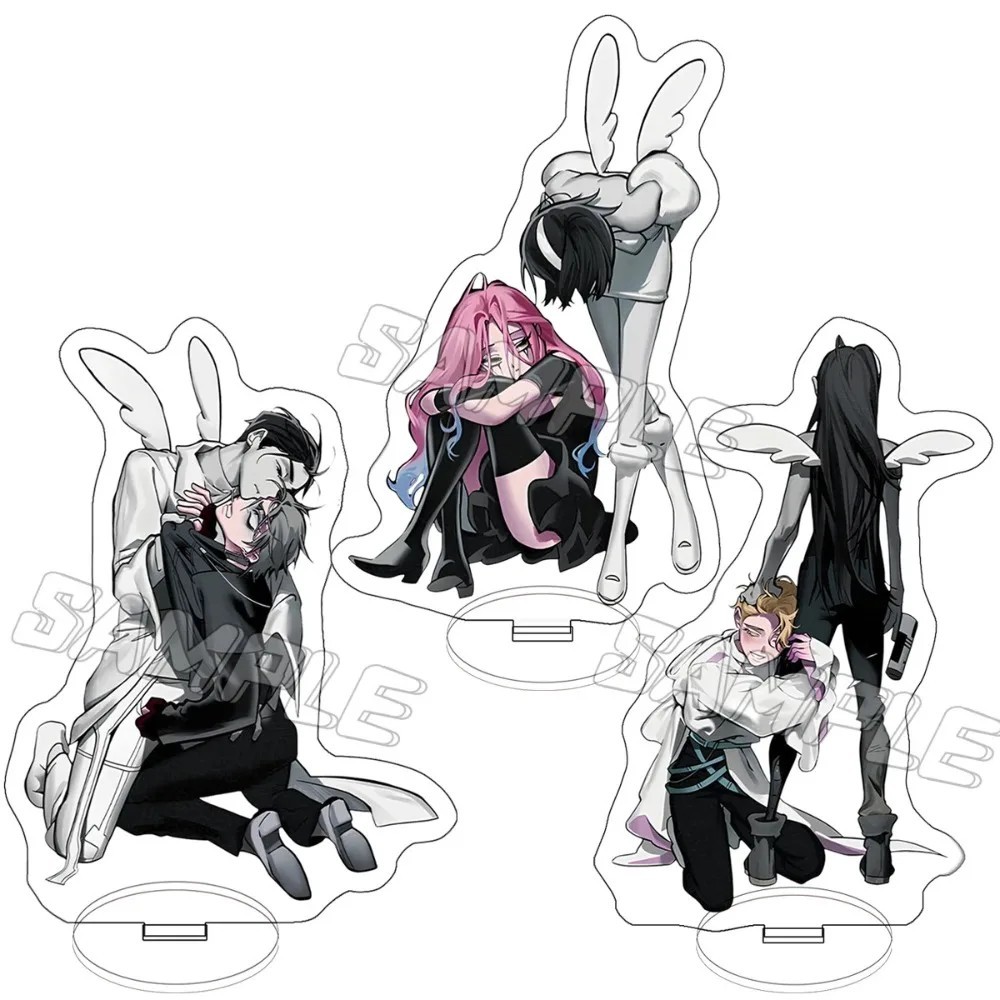 Standee Anime Alien Stage ALNST Mô Hình Mica Acrylic Trang Trí Bàn Học Nhân Vật Ivan Till Mizi Sua L