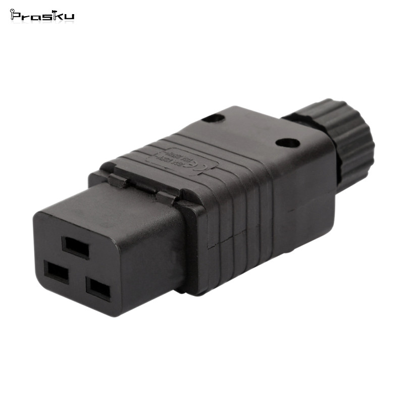 IEC 320 C19 Cắm IEC C19 Cắm C19 Đầu Nối Cáp Nguồn 16A 250V