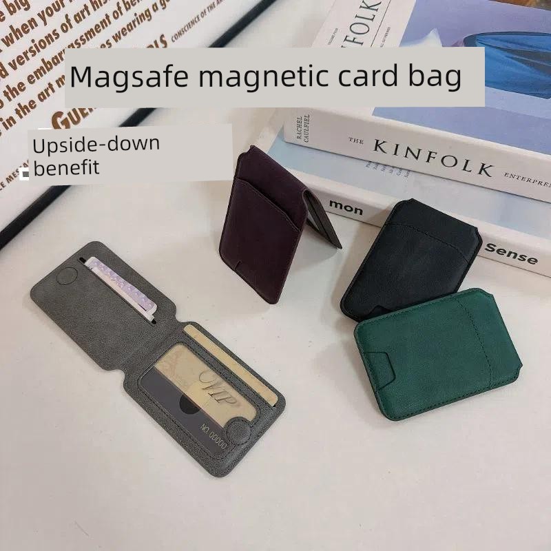 ví magsafe magsafe wallet Giá đỡ thẻ từ tính Magsafe Giá đỡ thẻ lật Giá đỡ thẻ Dung lượng lớn Thích 